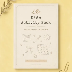 Kids Activity Book